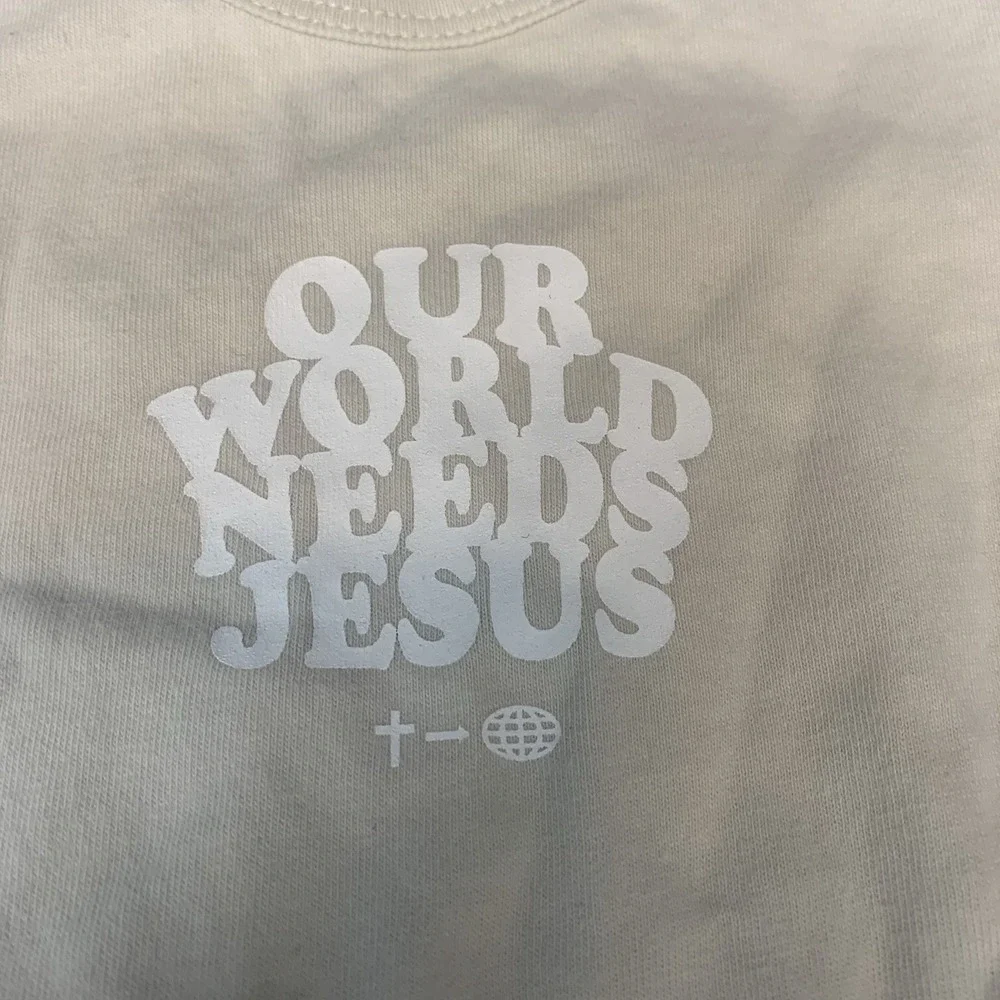 Elevated Faith Kids One-piece Baby 18 Months Our World Needs Jesus Bodysuit Snap